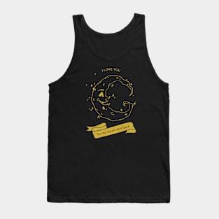 Meteorite Collector "I LOVE YOU To the moon and back" Meteorite Tank Top